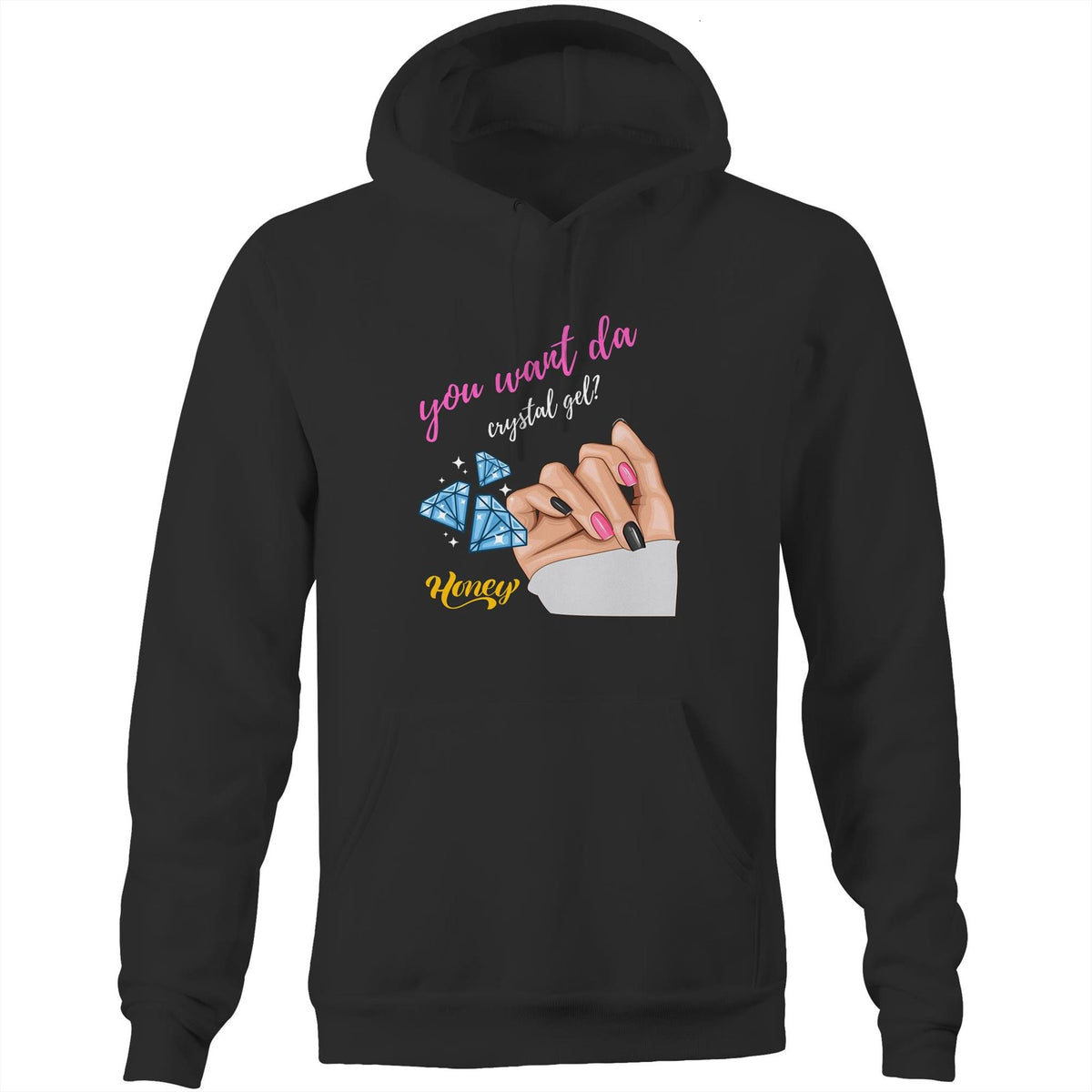 Gel AS Colour Stencil - Pocket Hoodie Sweatshirt