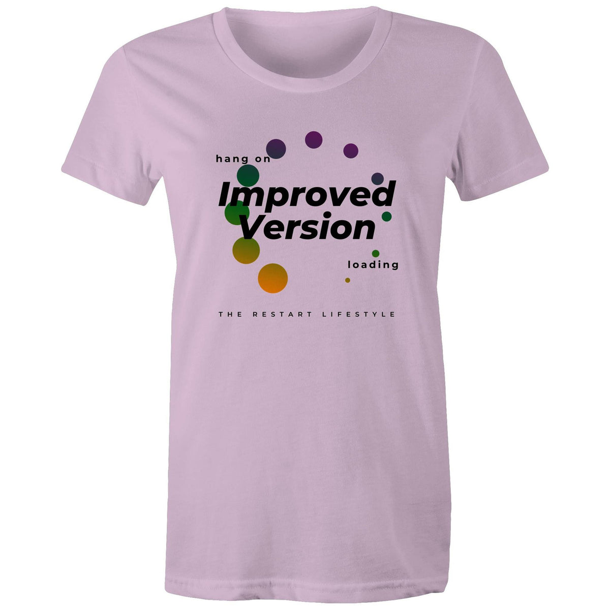 Premium Woman's T-Shirt - Improved Version Design - (Light Colors)