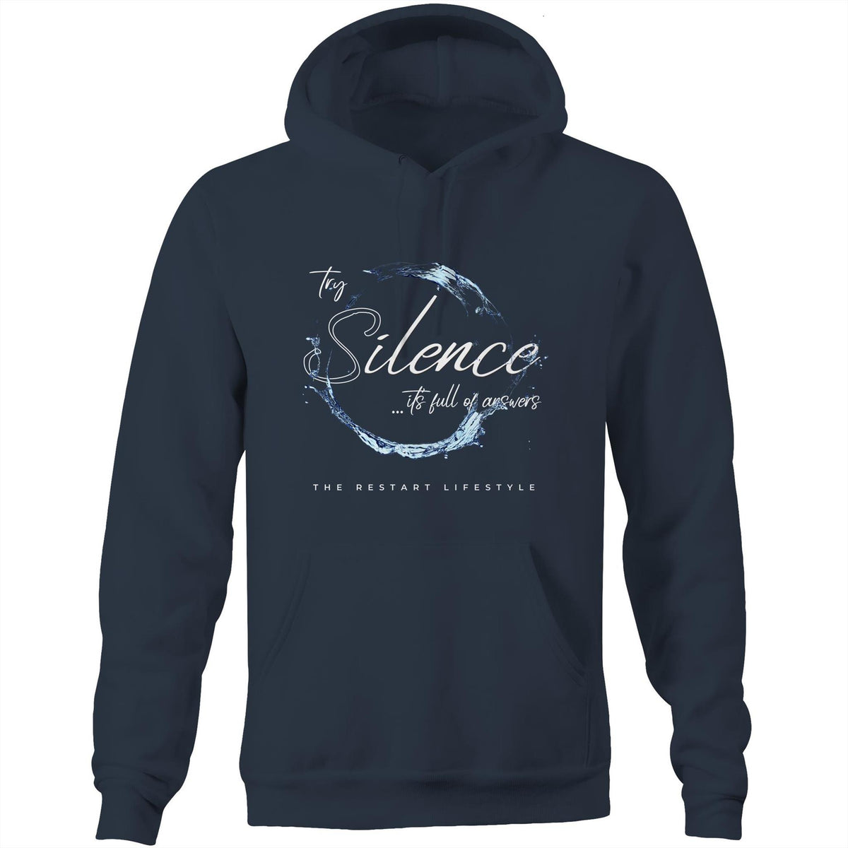 Premium Hoodie - Silence Design - (Dark Colors)