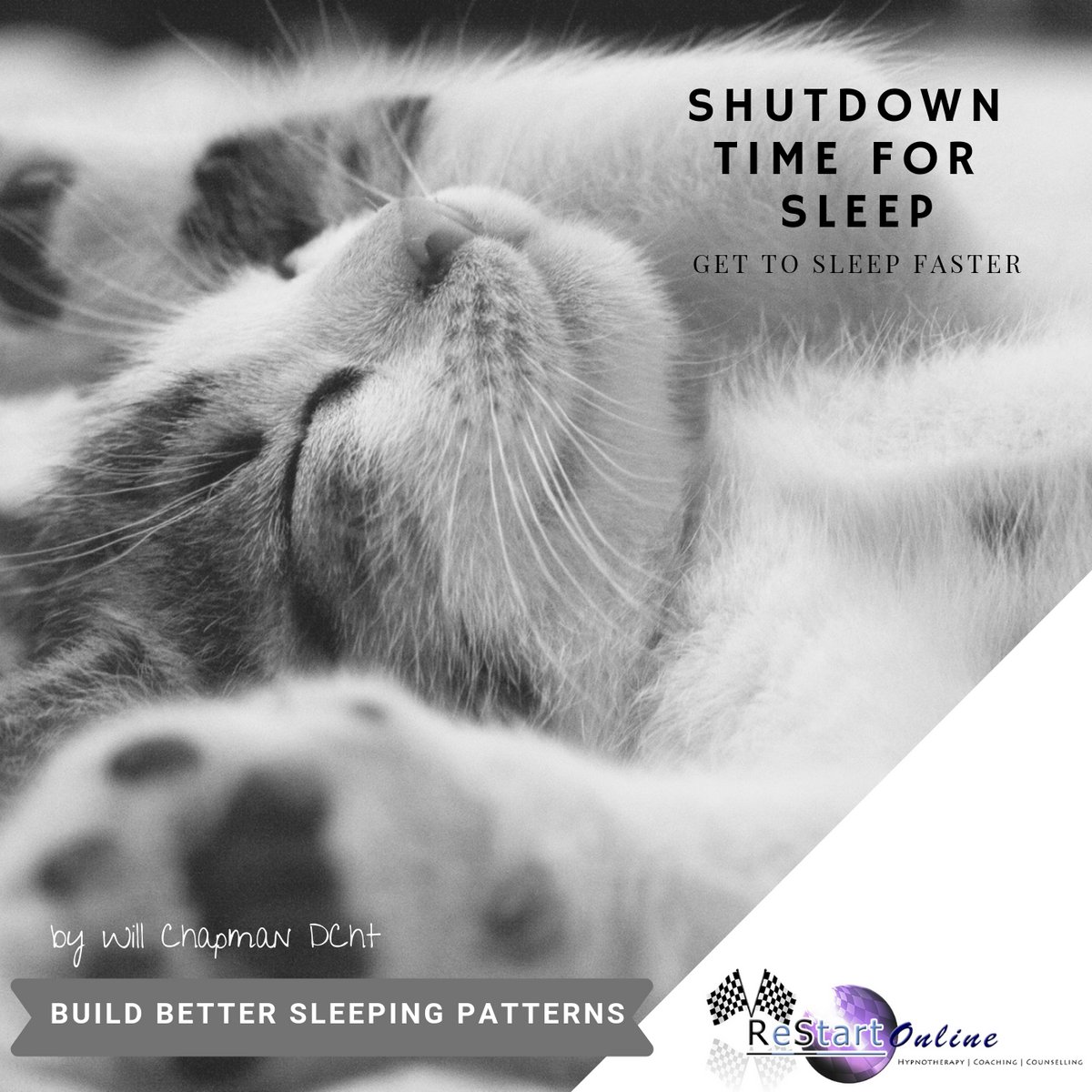 Level 3 - Theta Binaural Beat - Full Hypnotherapy Session - Shutdown Time for Sleep