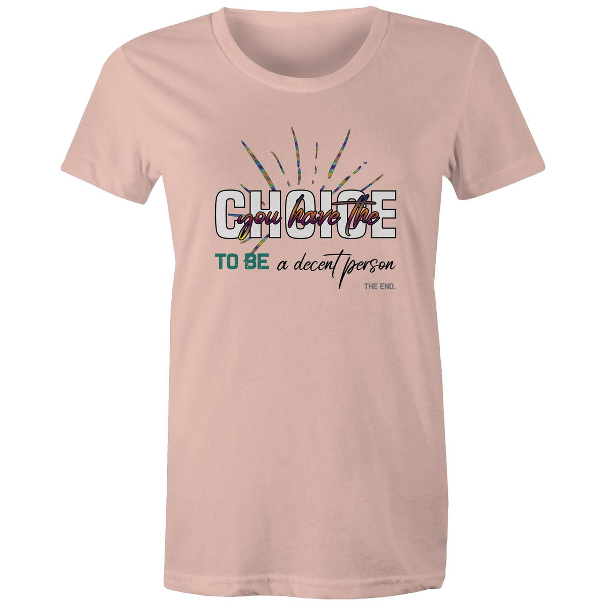 Premium Woman's T-Shirt - Choice Design - (Light Colors)