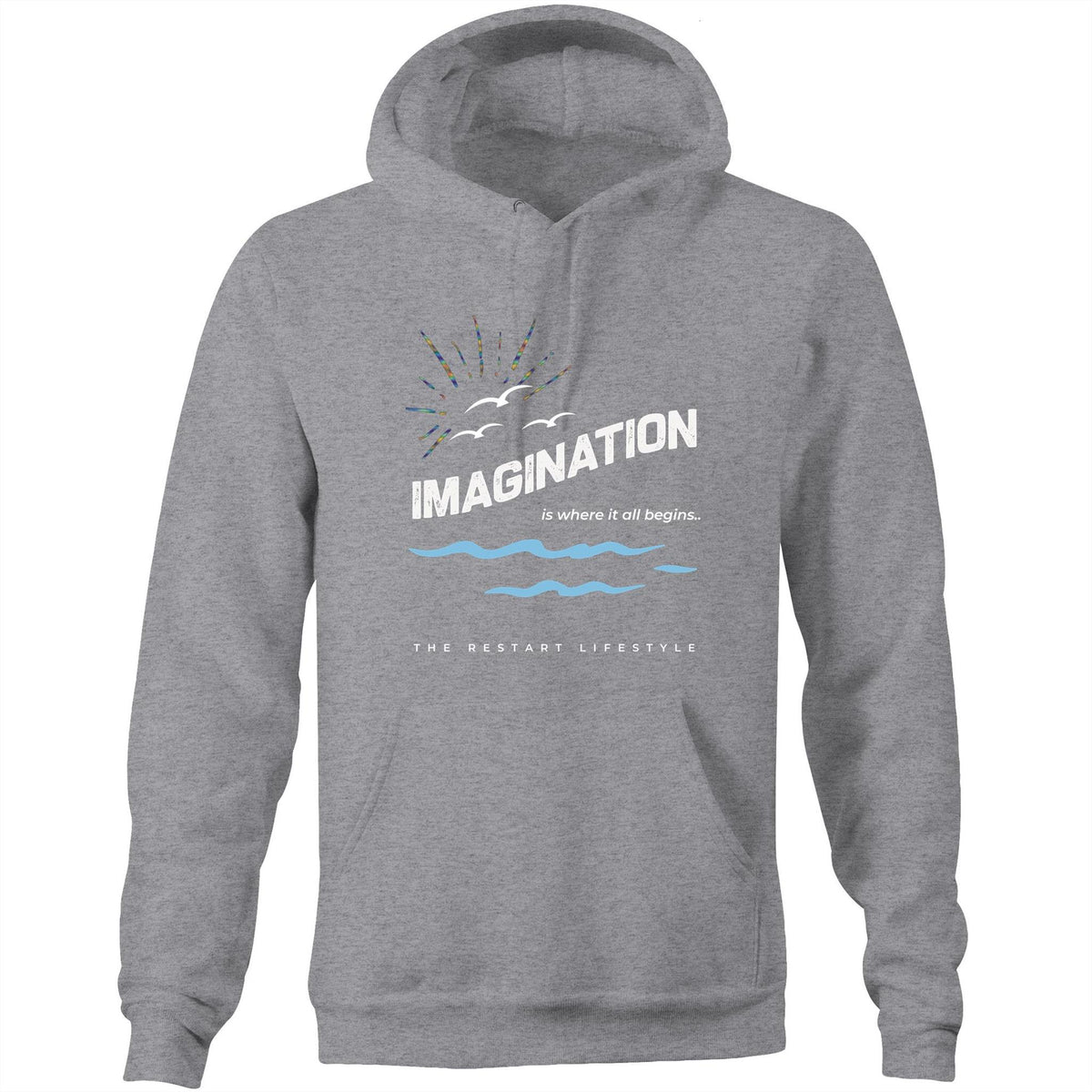 Premium Unisex Hoodie - Imagination Design