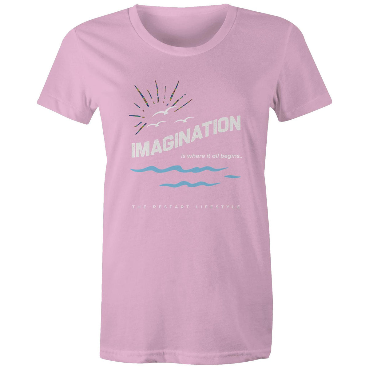 Premium Woman's T-Shirt - Imagination Design