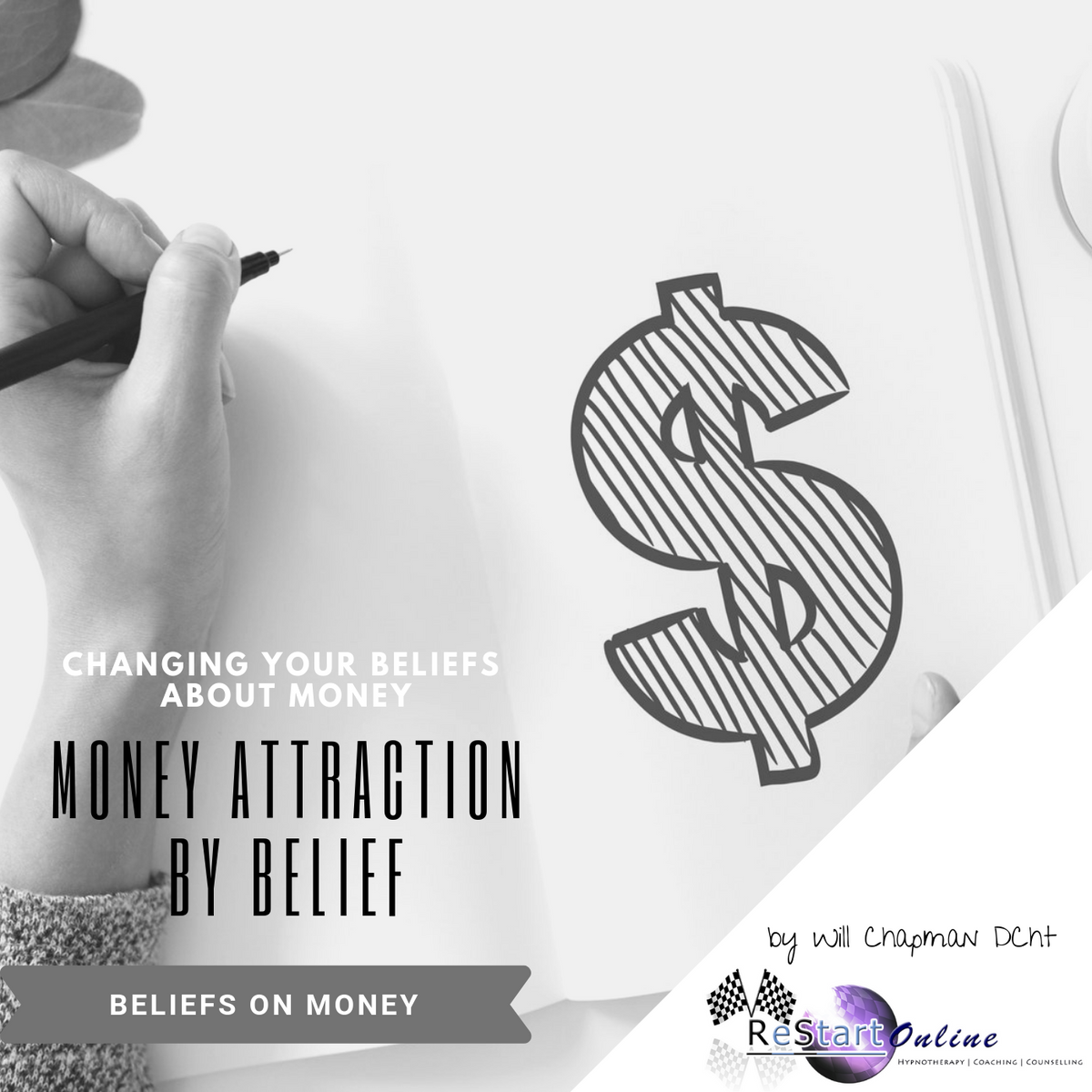 Level 2 - Theta Binaural Beat - Full Hypnotherapy Session - Money Attraction by Belief
