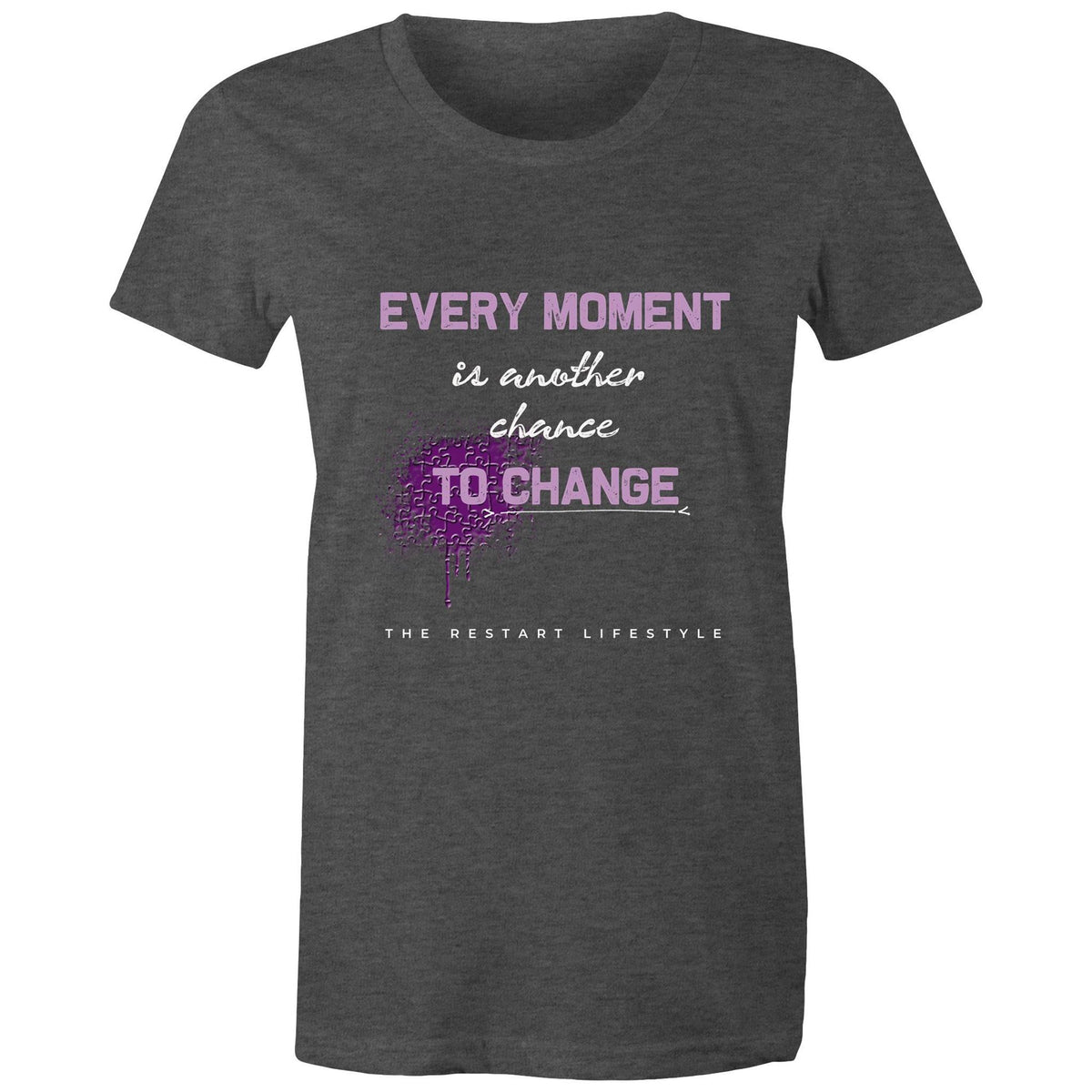 Premium Woman's T-Shirt - Change Design - (Dark Colors)