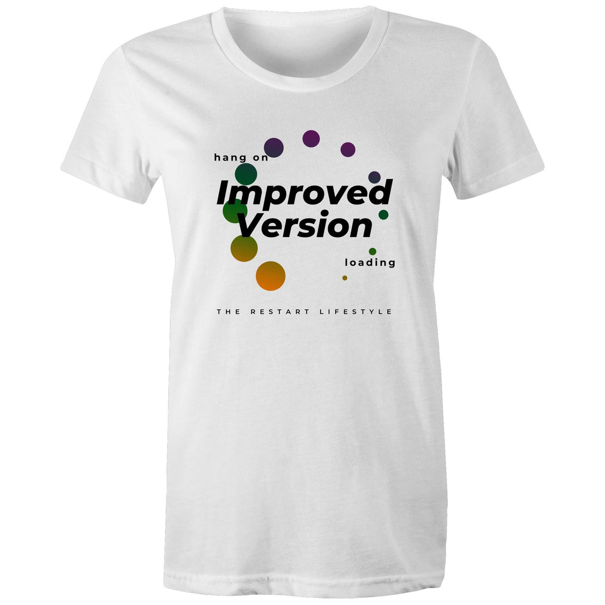 Premium Woman's T-Shirt - Improved Version Design - (Light Colors)