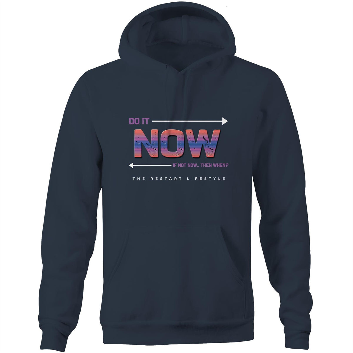 Premium Hoodie - Do it Now Design - (Dark Colors)