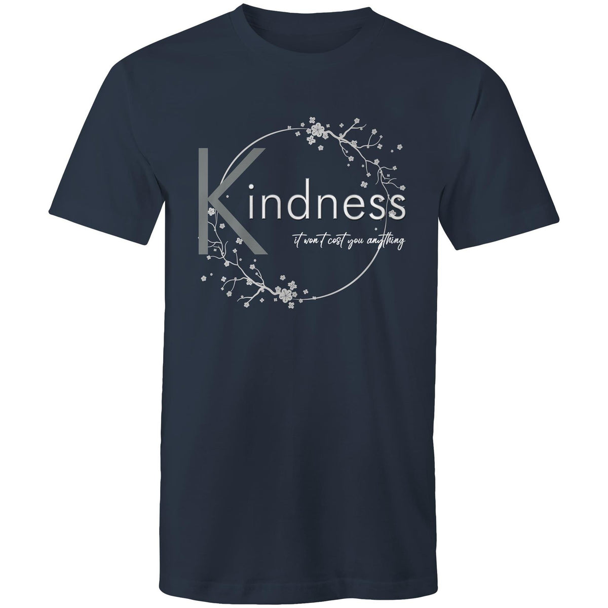 Premium Men's T-Shirt - Kindness Design - (Dark Colors)