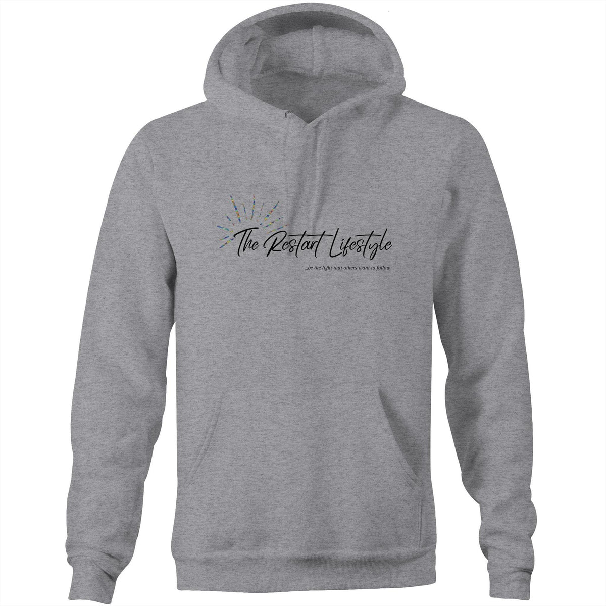 Premium Hoodie - The Restart Lifestyle Logo - (Light Colors)