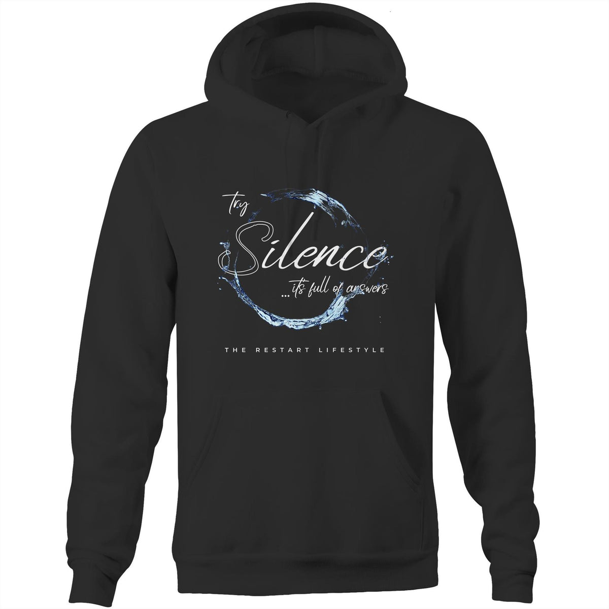 Premium Hoodie - Silence Design - (Dark Colors)