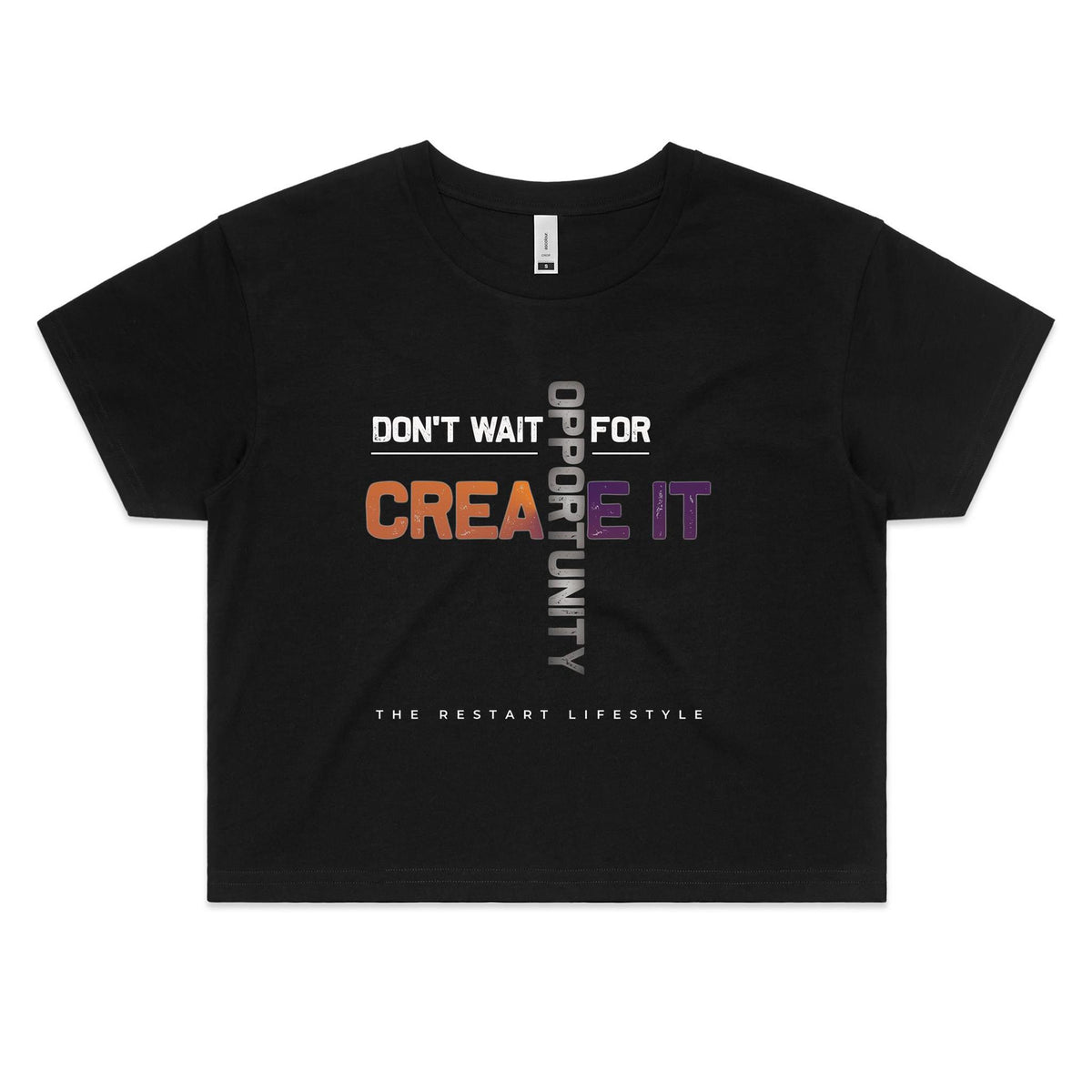 Premium Women's Crop Top - Create It Design