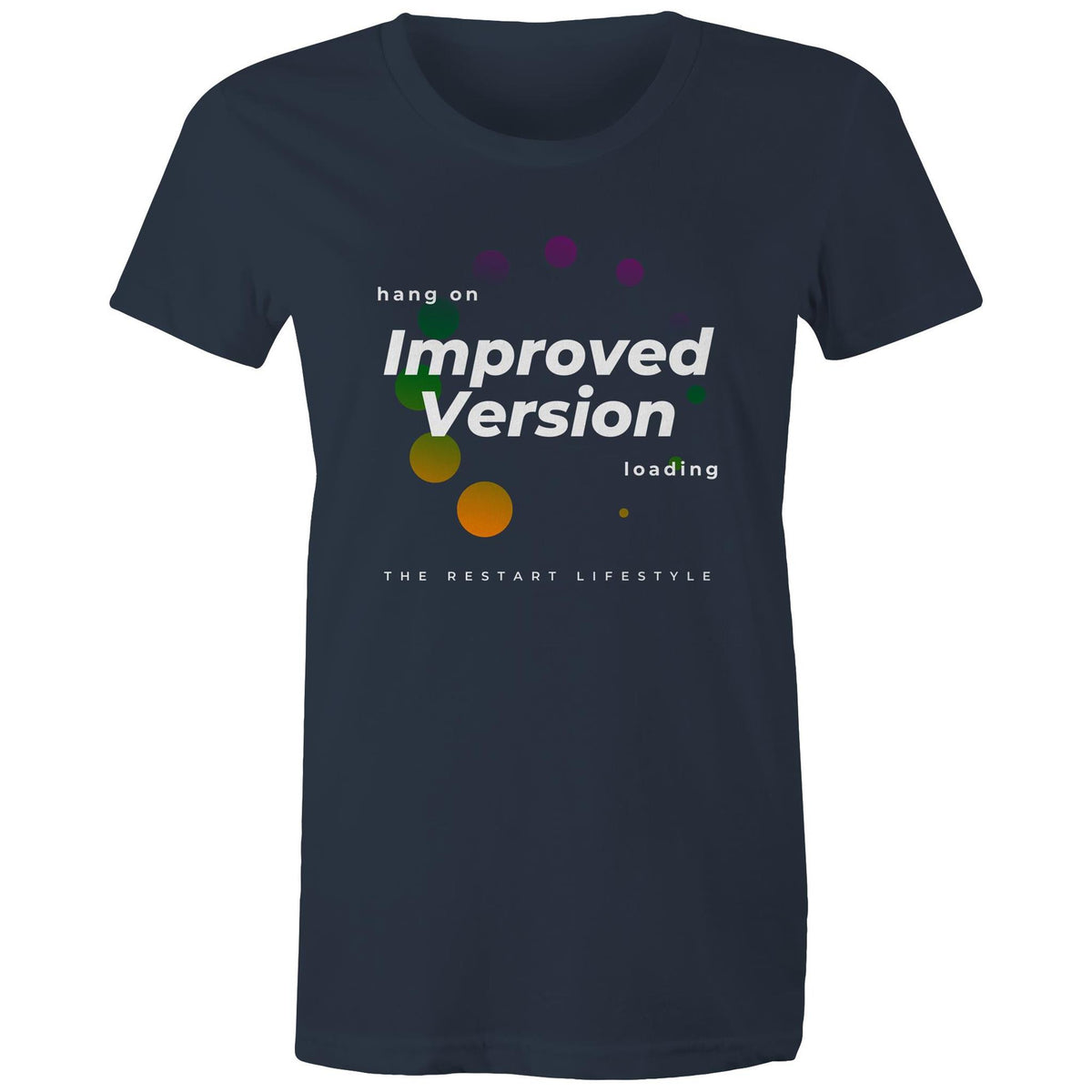 Premium Woman's T-Shirt - Improved Version Design - (Dark Colors)