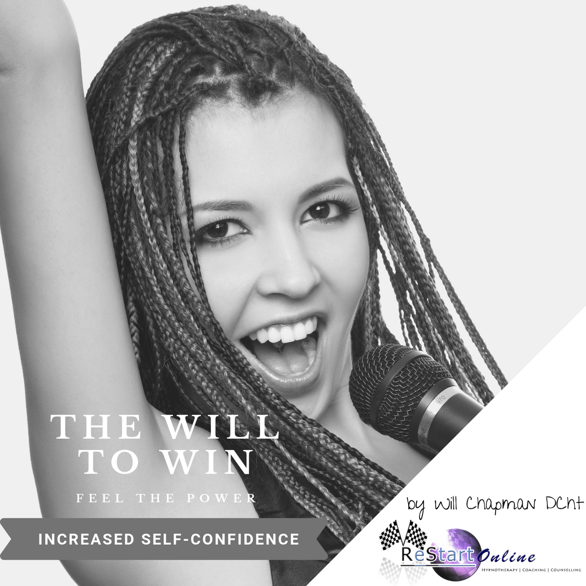 Level 3 - Theta Binaural Beat - Full Hypnotherapy Session - The Will to Win Self-Confidence