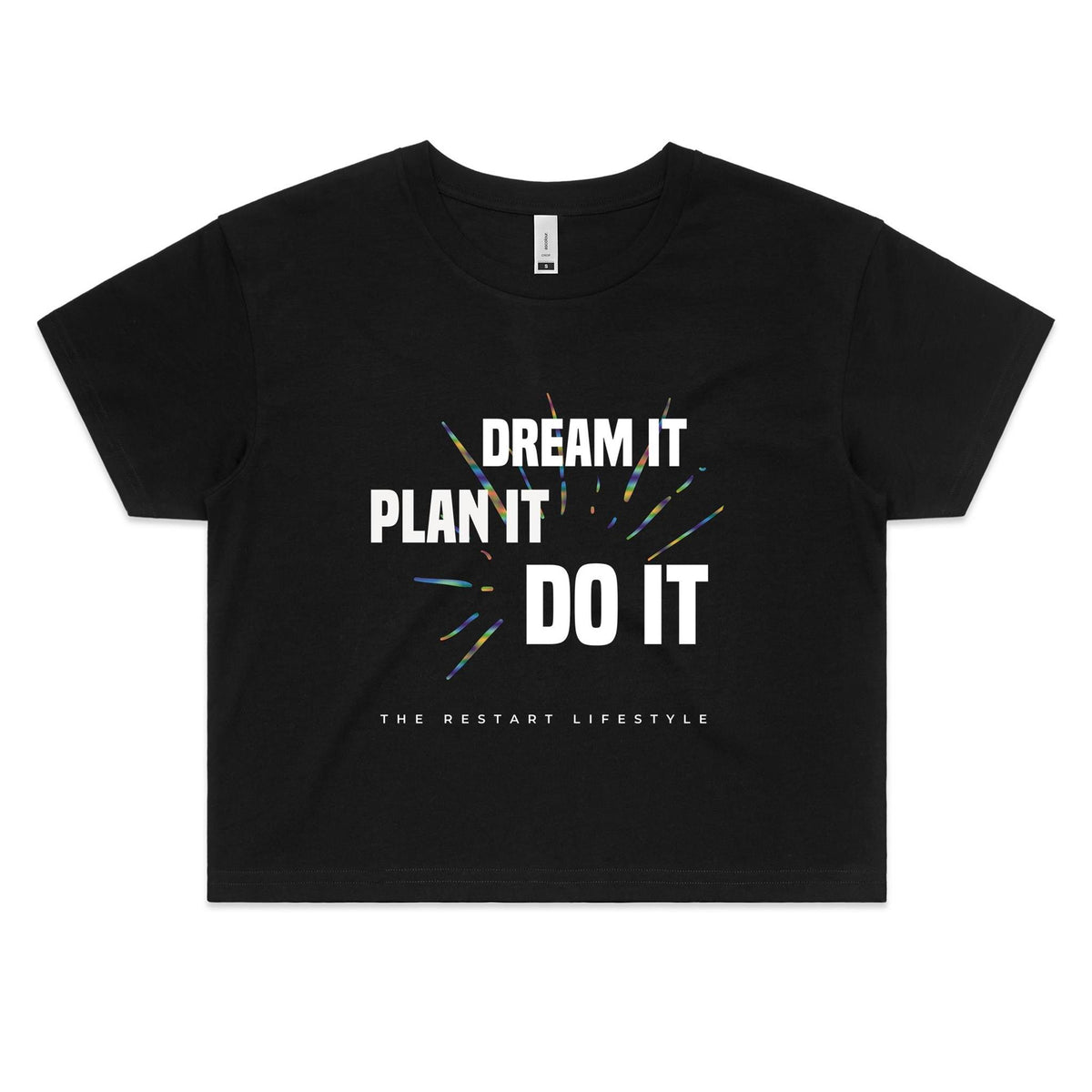 Premium Women's Crop Top - Plan It Do It Design