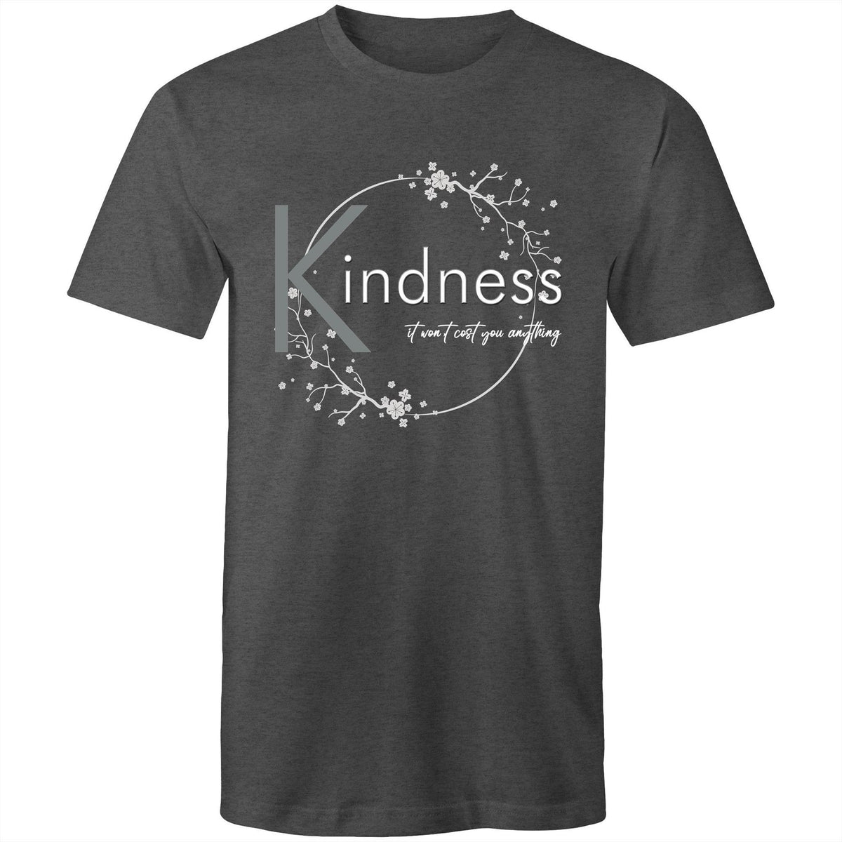 Premium Men's T-Shirt - Kindness Design - (Dark Colors)