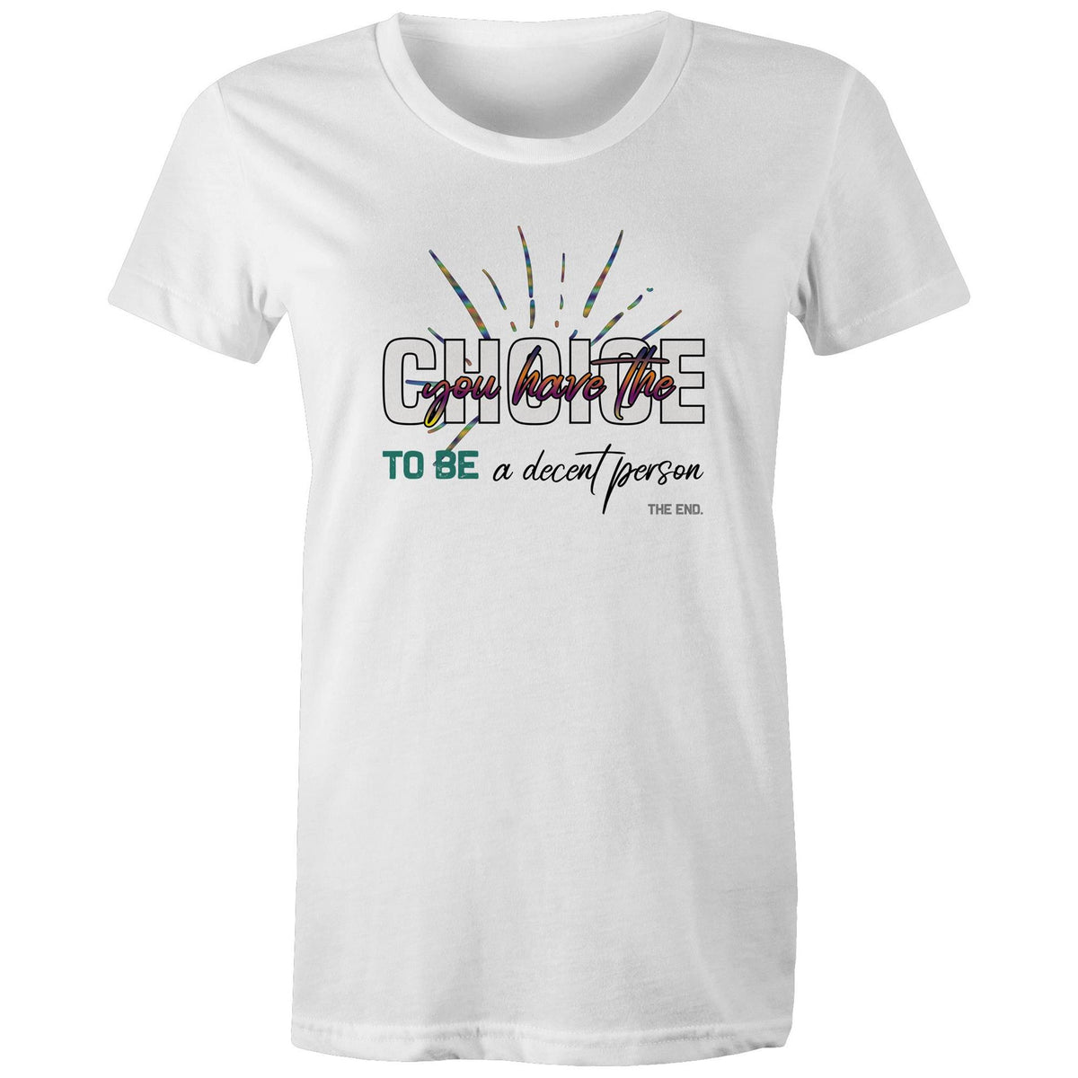 Premium Woman's T-Shirt - Choice Design - (Light Colors)