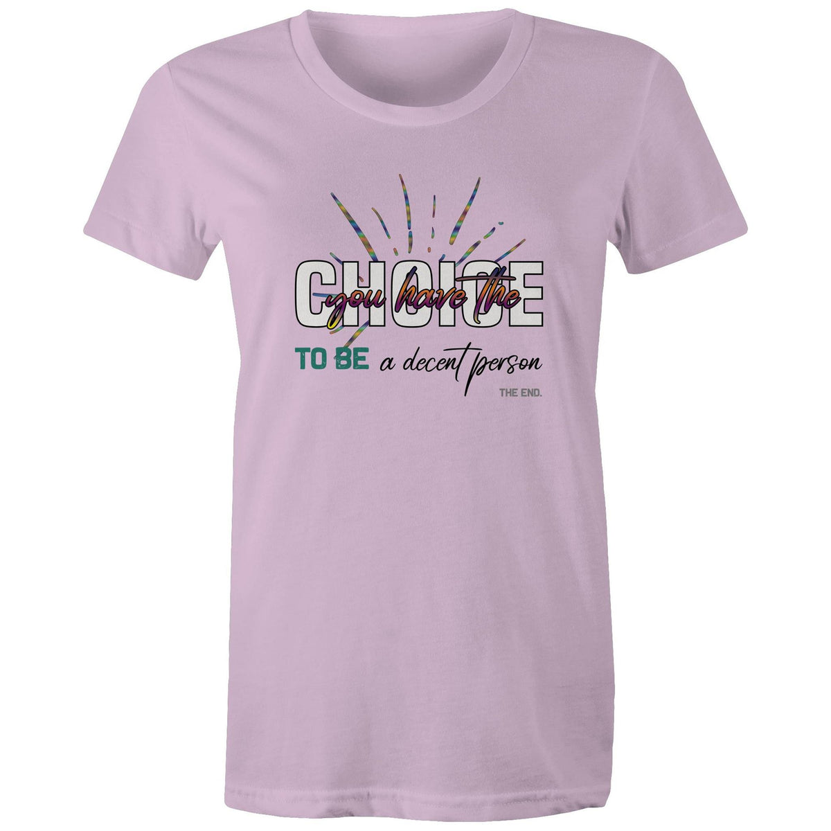 Premium Woman's T-Shirt - Choice Design - (Light Colors)