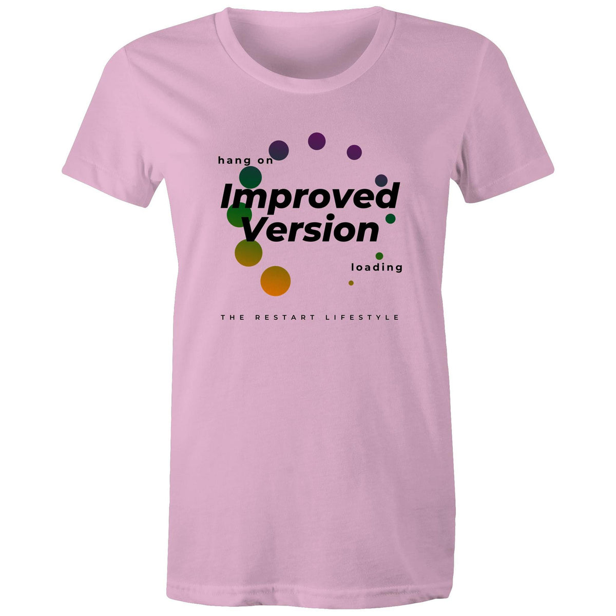 Premium Woman's T-Shirt - Improved Version Design - (Light Colors)
