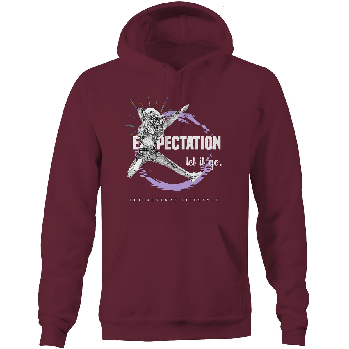 Premium Hoodie - Expectation Design - (Dark Colors)