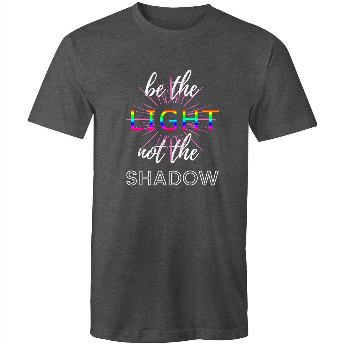Premium Men's T-Shirt - Be the light (Design 2)