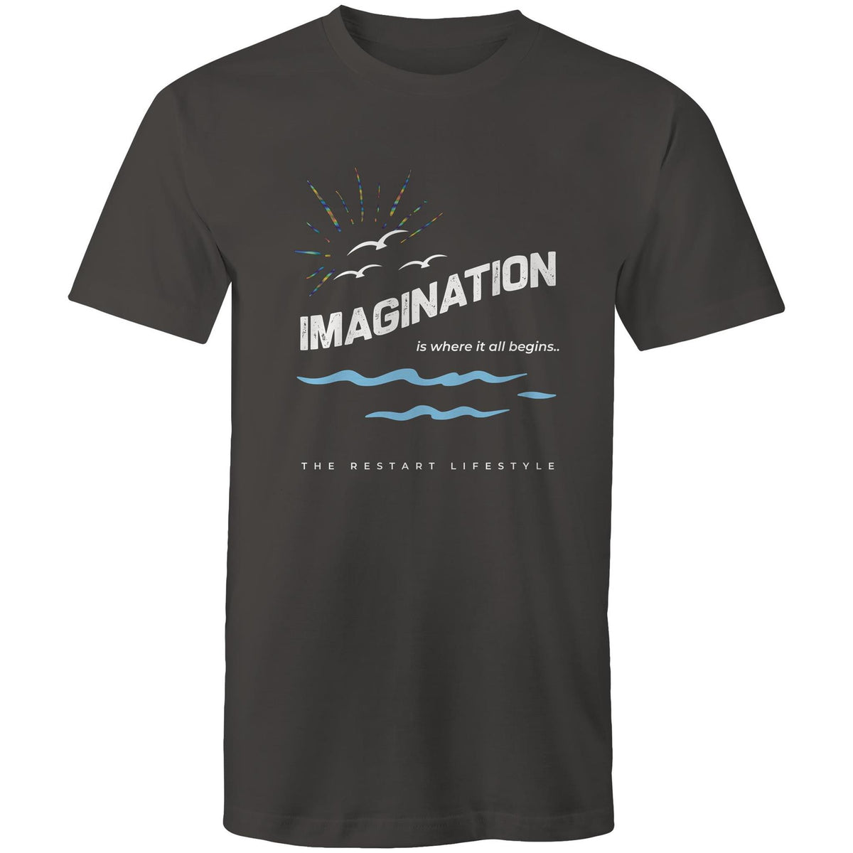 Premium Men's T-Shirt - Imagination Design