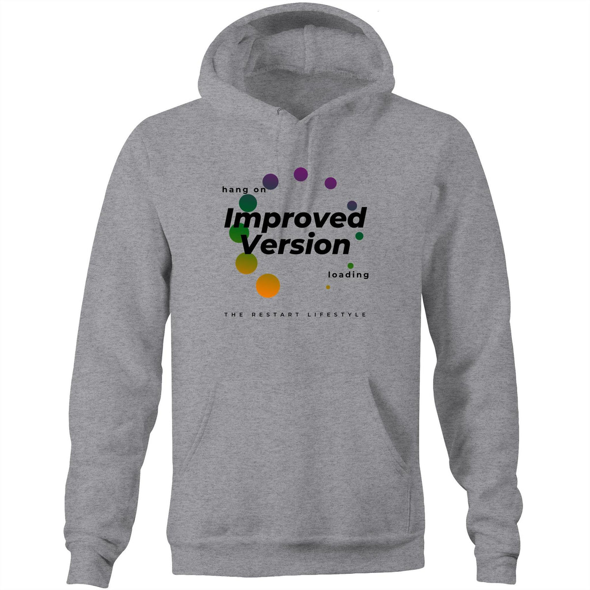 Premium Unisex Hoodie - Improved Version Design - Circle (Light Colors)
