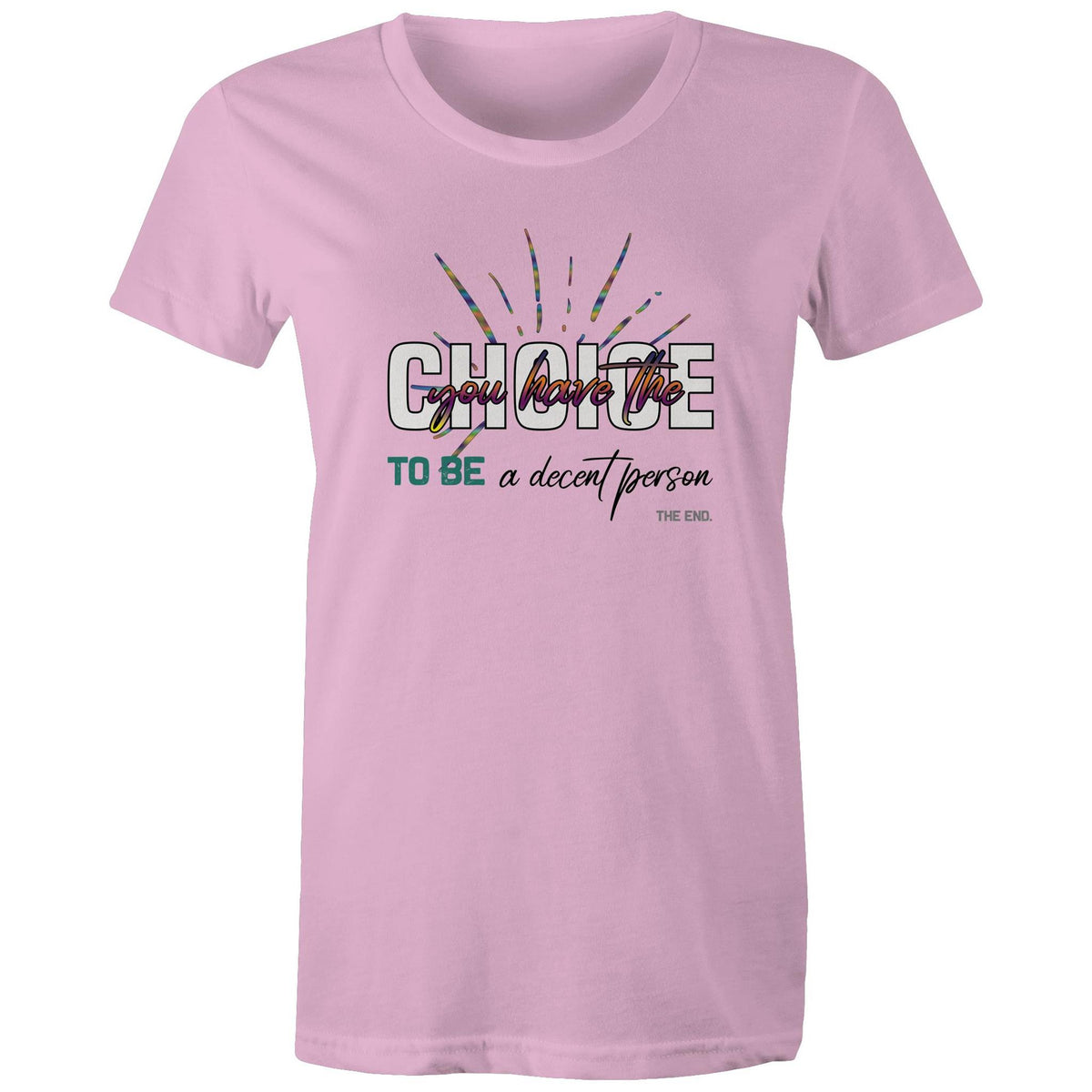 Premium Woman's T-Shirt - Choice Design - (Light Colors)