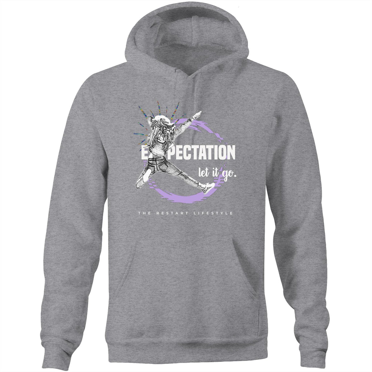 Premium Hoodie - Expectation Design - (Dark Colors)