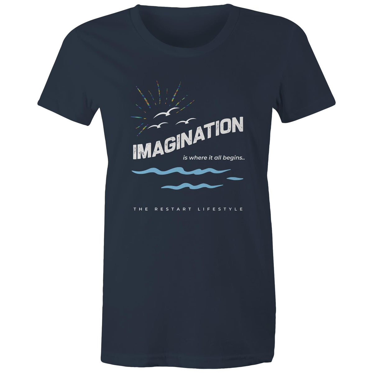 Premium Woman's T-Shirt - Imagination Design