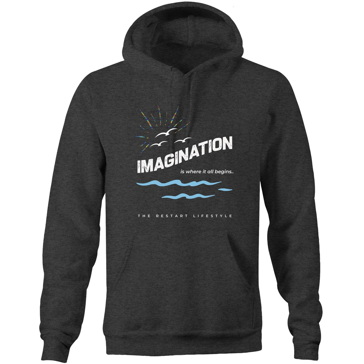 Premium Unisex Hoodie - Imagination Design