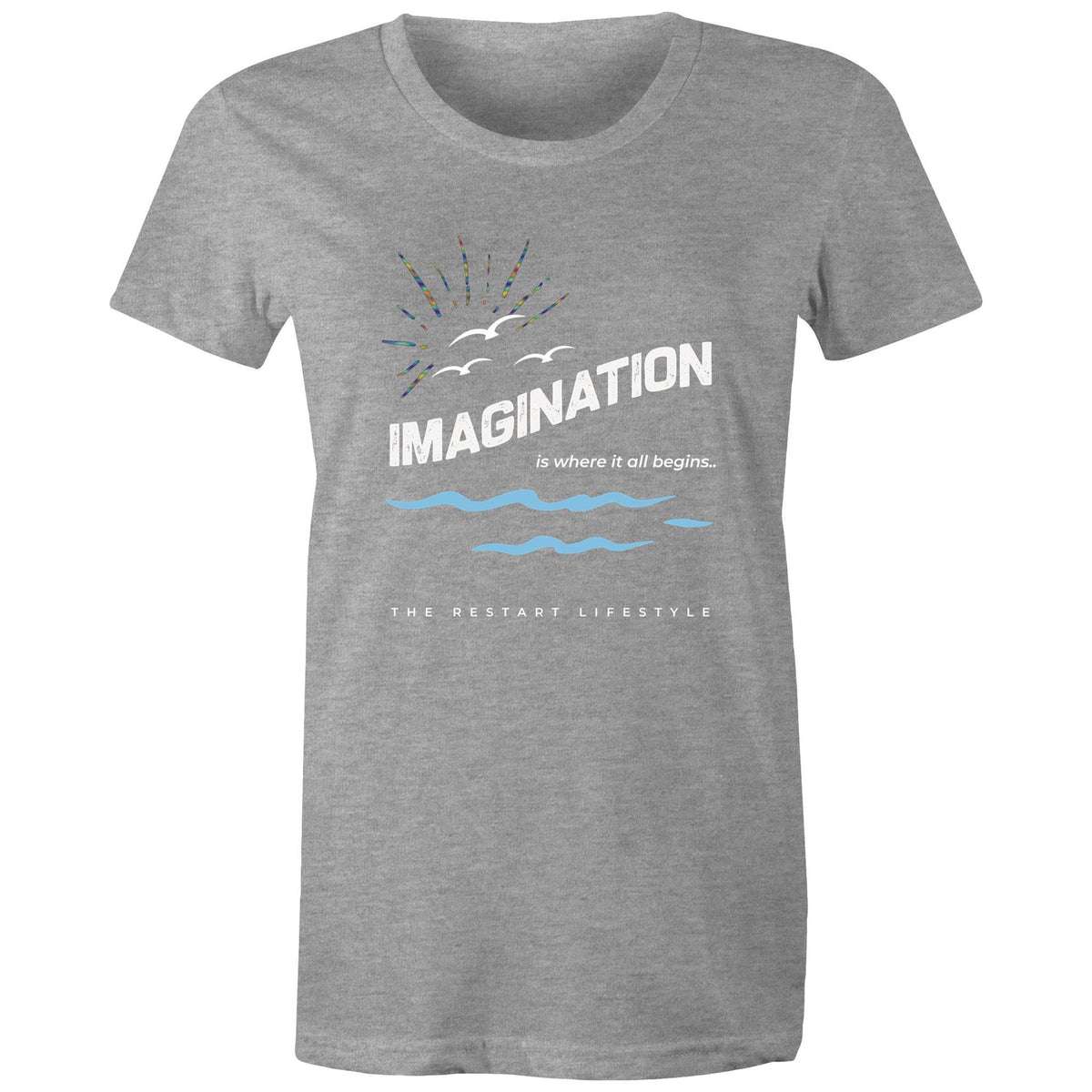 Premium Woman's T-Shirt - Imagination Design