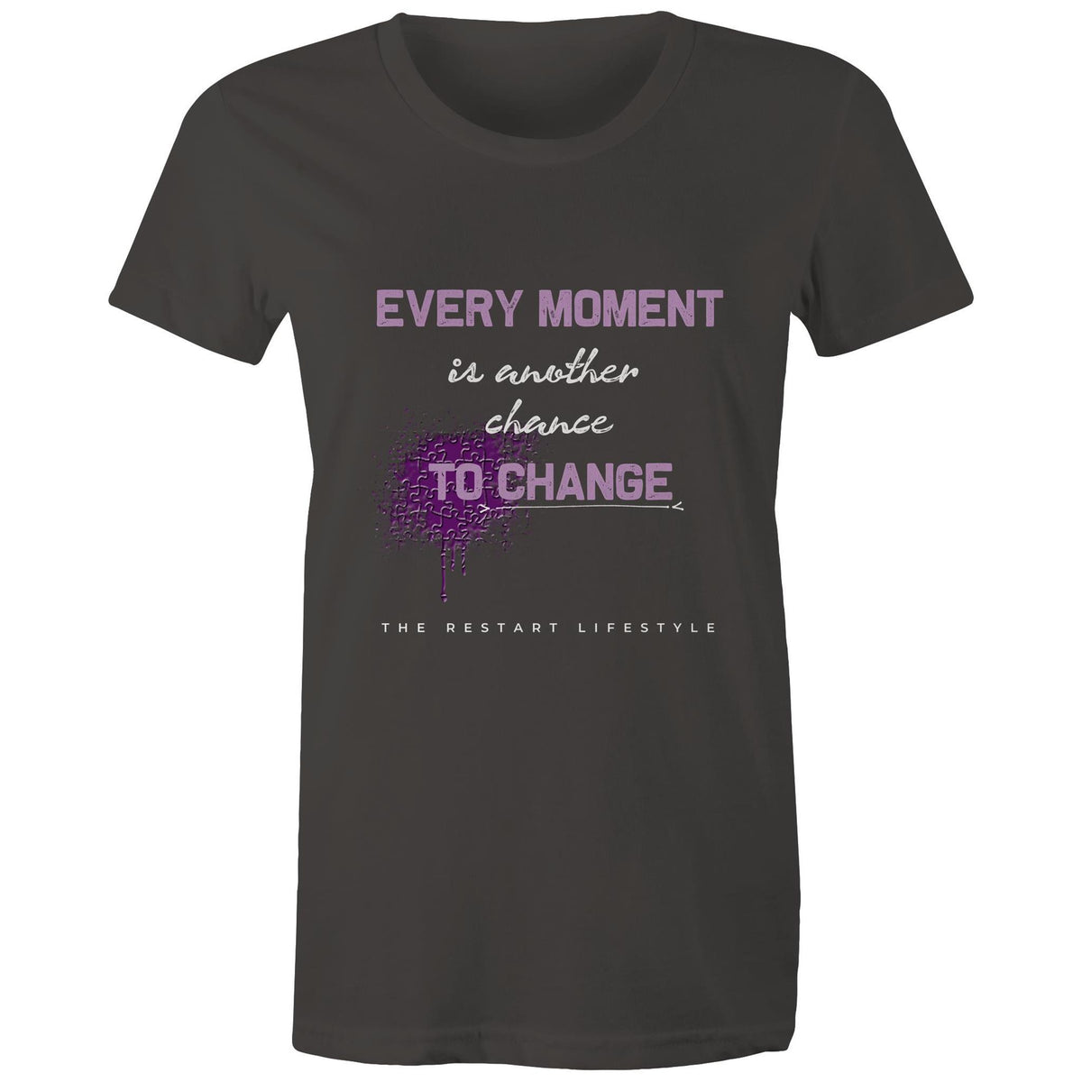 Premium Woman's T-Shirt - Change Design - (Dark Colors)