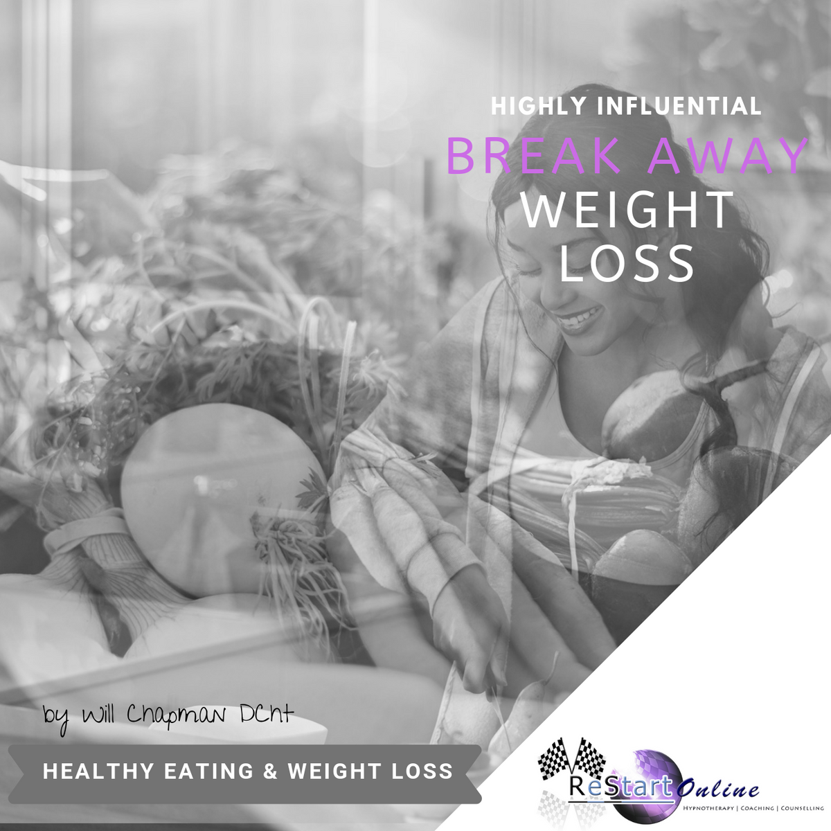 Level 3 - Theta Binaural Beat -  Full Hypnotherapy Session - Break Away Weight Loss