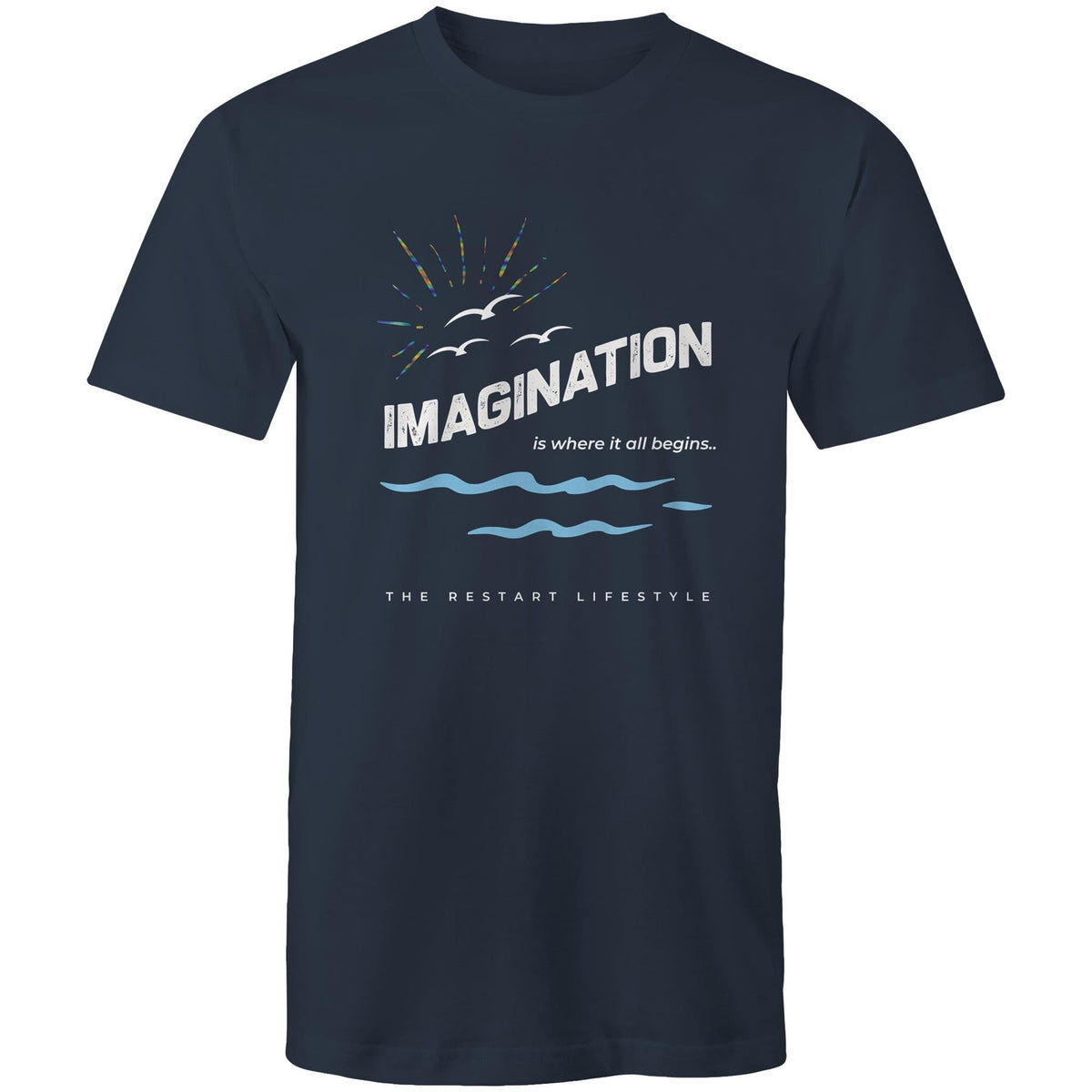 Premium Men's T-Shirt - Imagination Design