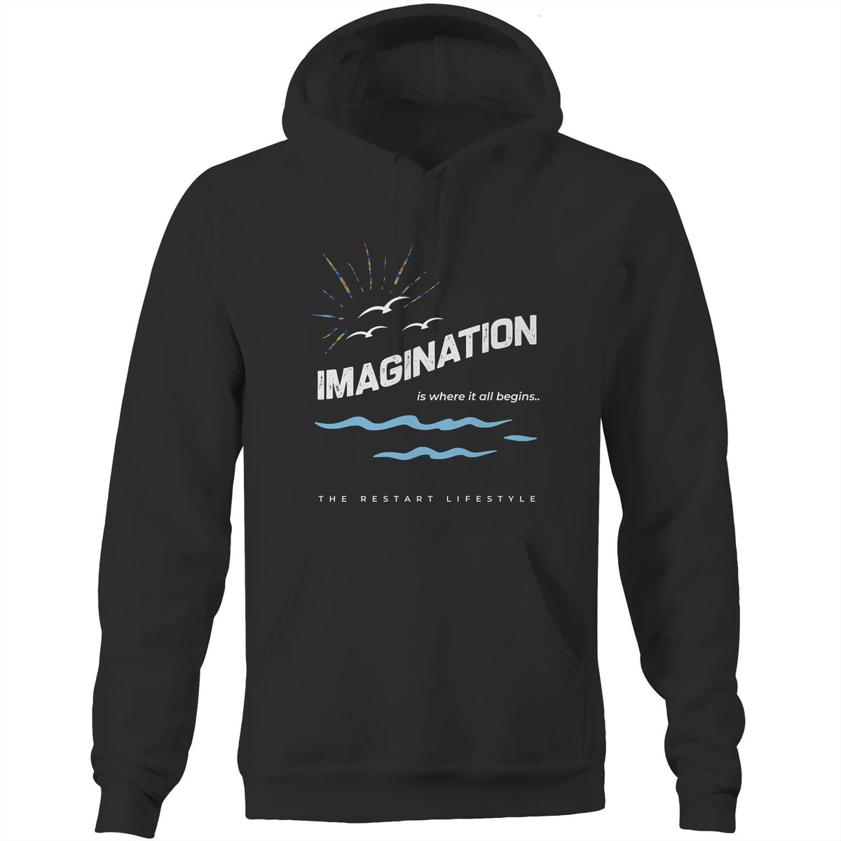 Premium Unisex Hoodie - Imagination Design