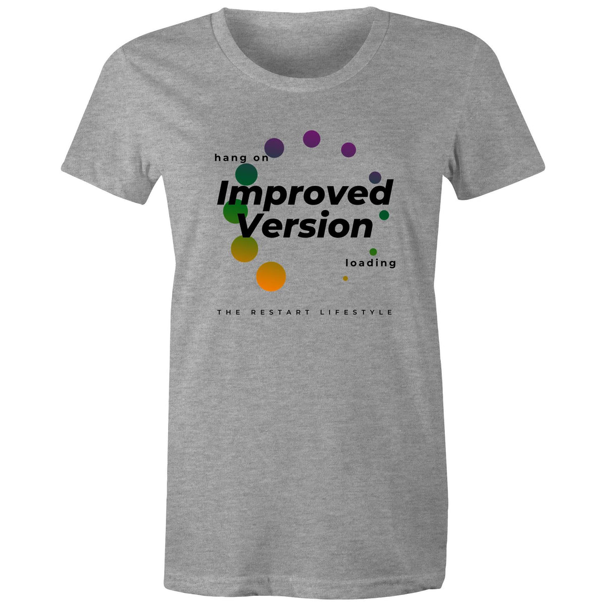 Premium Woman's T-Shirt - Improved Version Design - (Light Colors)