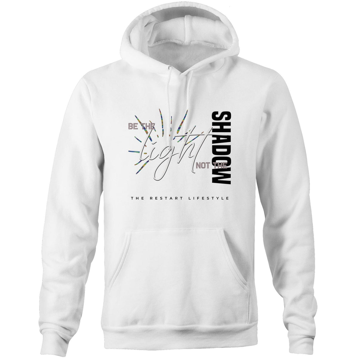 Premium Unisex Hoodie - Be the Light Design - (Light Colors)