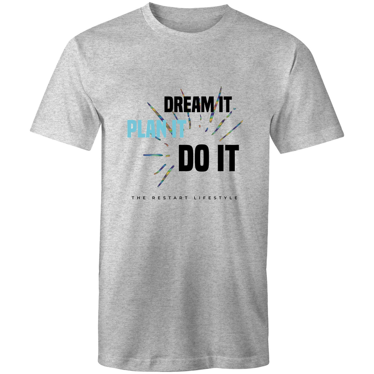 Premium Men's T-Shirt - Plan It Do It - (Light Colors)