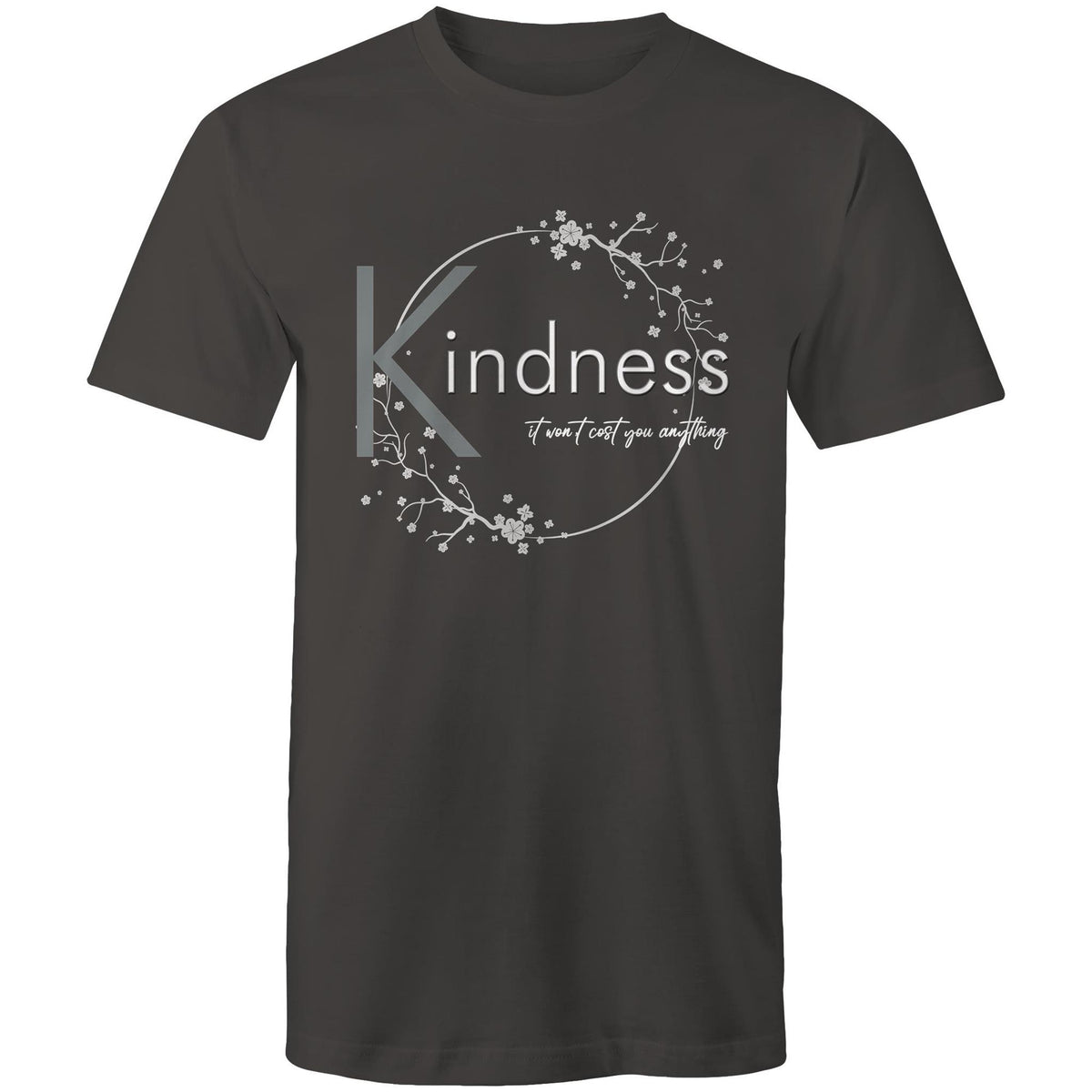 Premium Men's T-Shirt - Kindness Design - (Dark Colors)