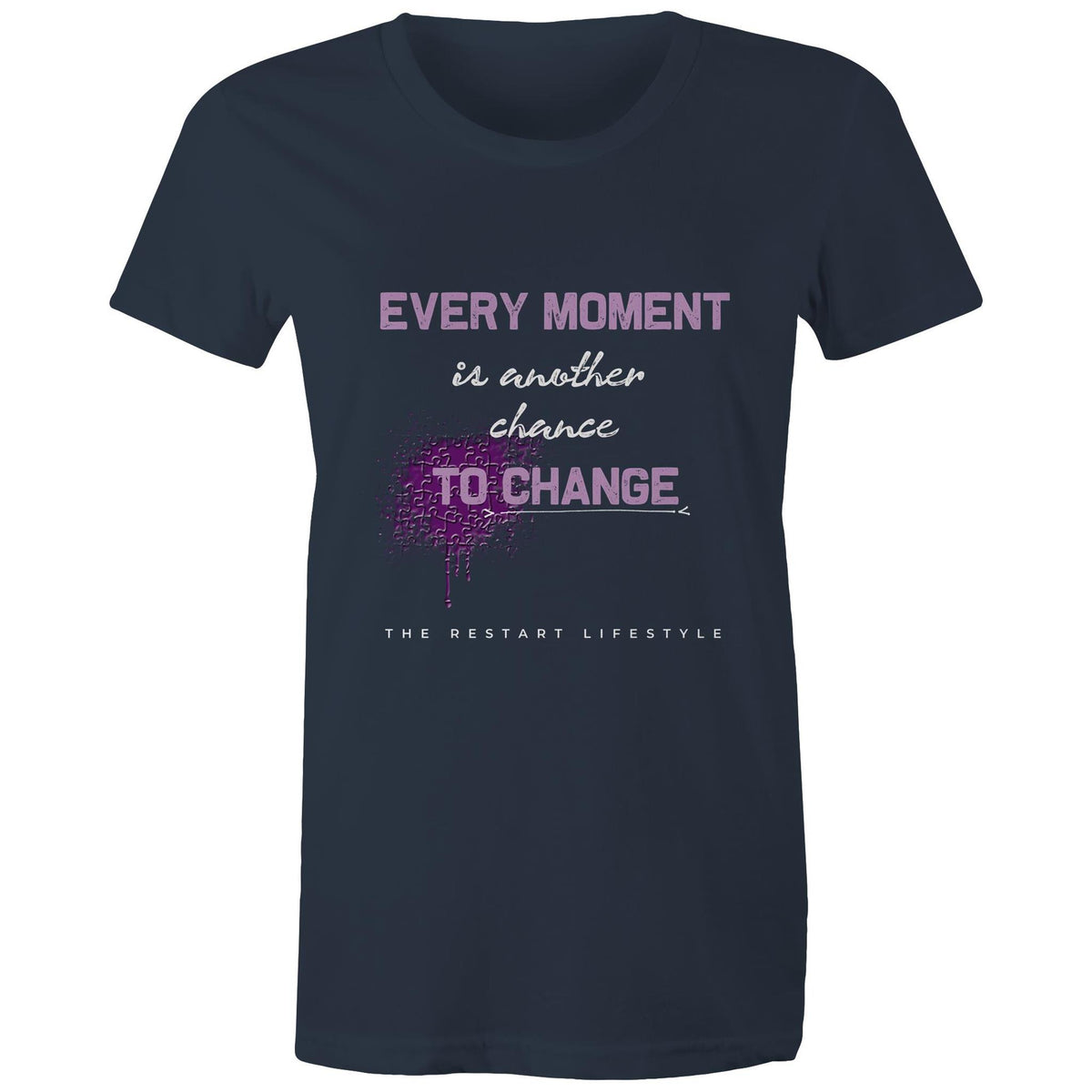 Premium Woman's T-Shirt - Change Design - (Dark Colors)