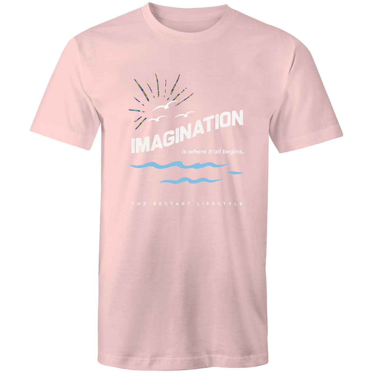 Premium Men's T-Shirt - Imagination Design