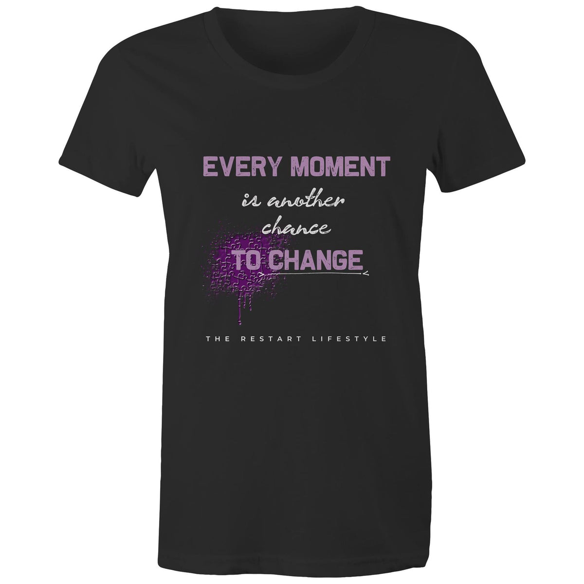 Premium Woman's T-Shirt - Change Design - (Dark Colors)
