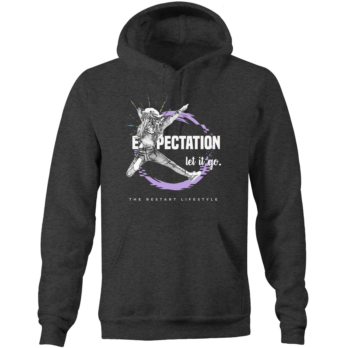 Premium Hoodie - Expectation Design - (Dark Colors)