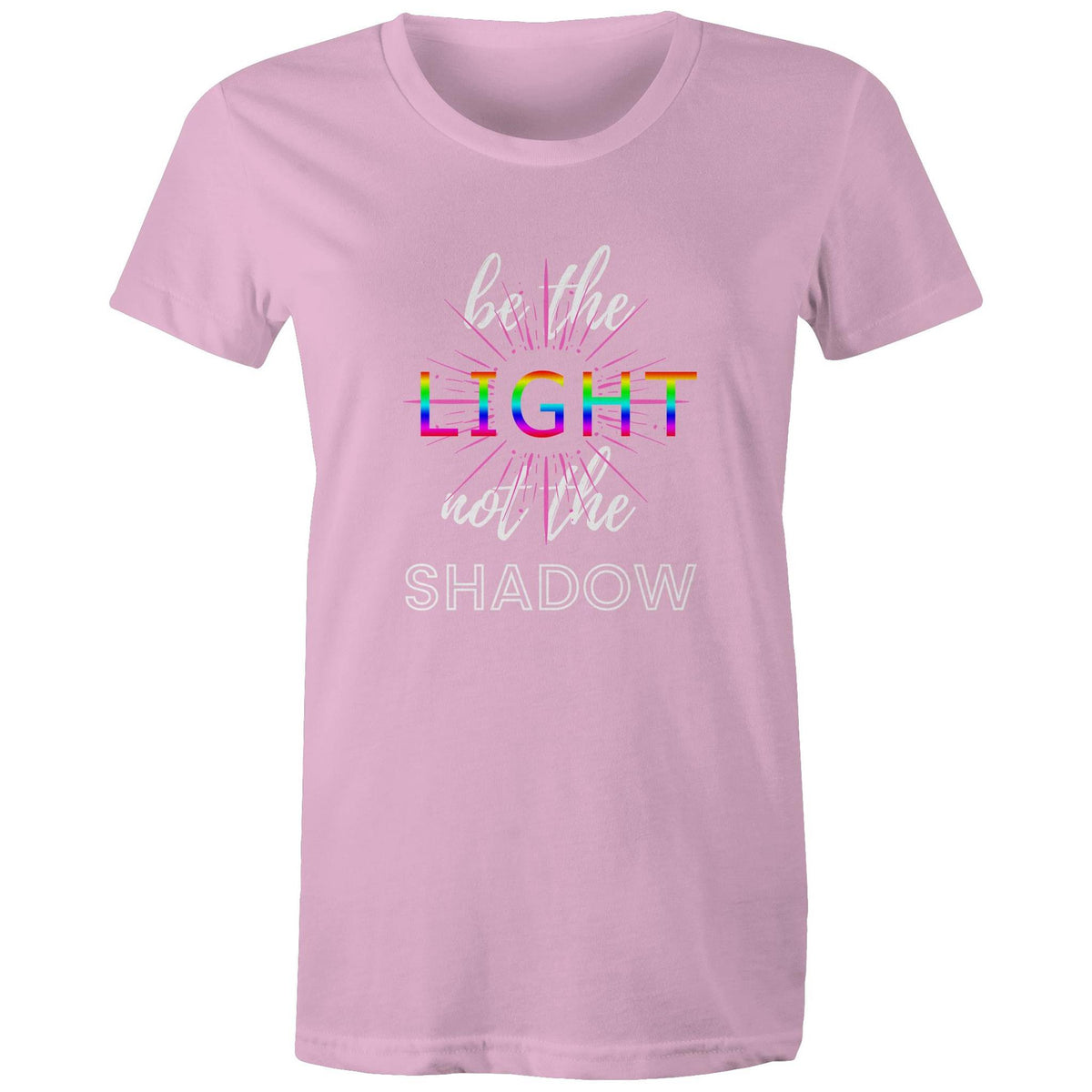 Premium Woman's T-Shirt - Be the light (Design 2)