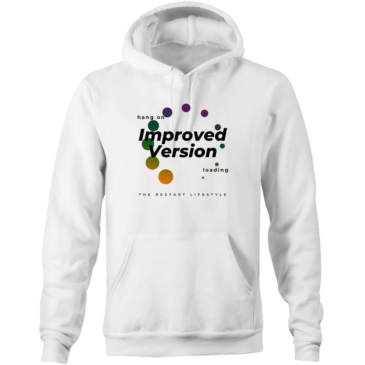 Premium Unisex Hoodie - Improved Version Design - Circle (Light Colors)
