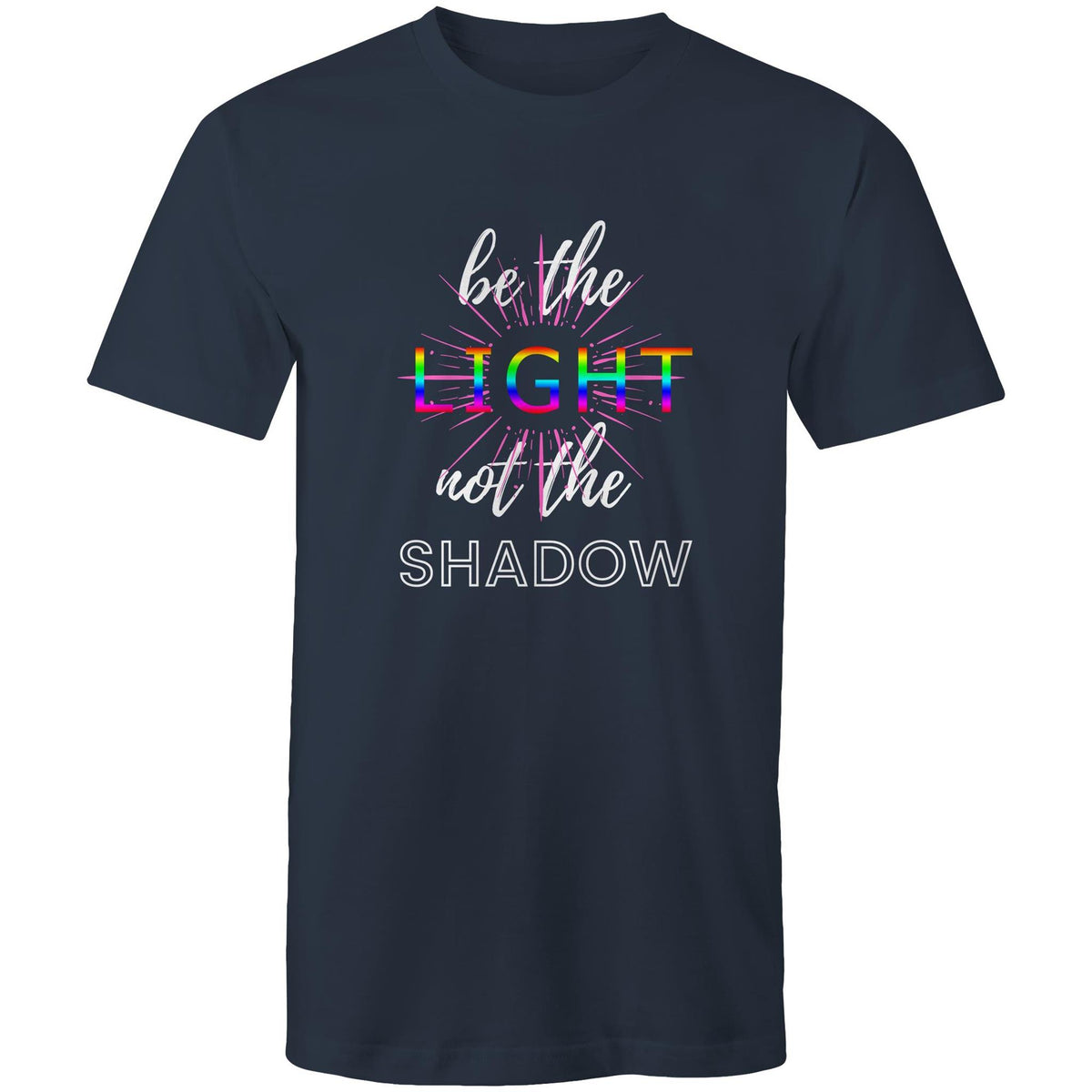 Premium Men's T-Shirt - Be the light (Design 2)