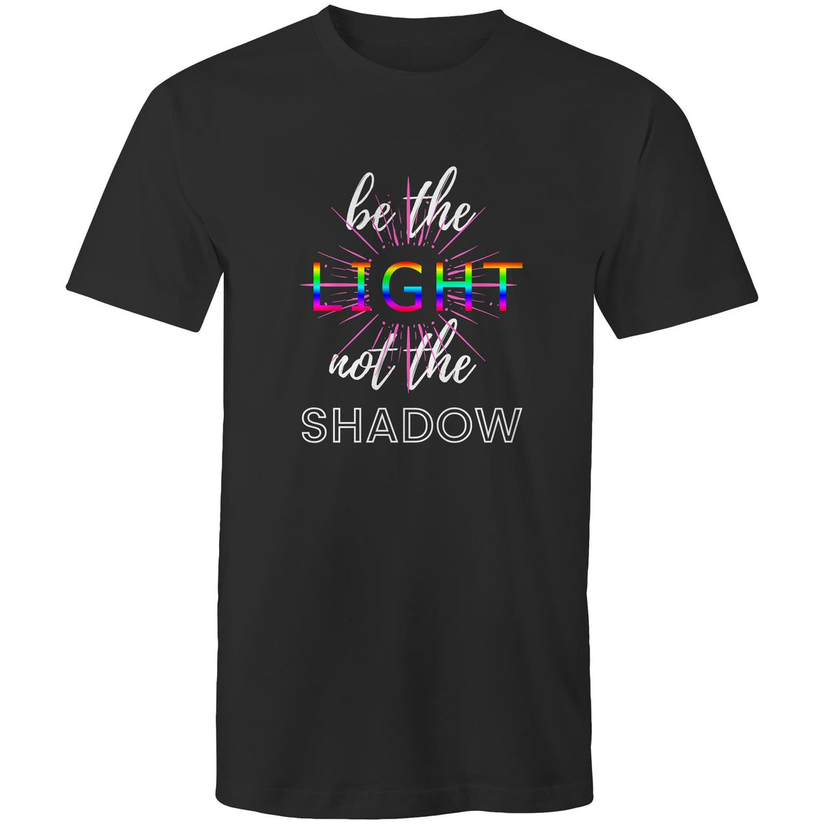 Premium Men's T-Shirt - Be the light (Design 2)