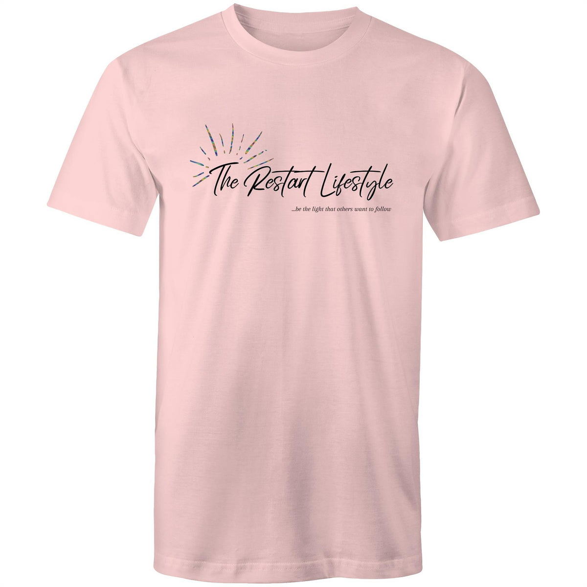 Premium Men's T-Shirt - The Restart Lifestyle Logo - (Light Colors)