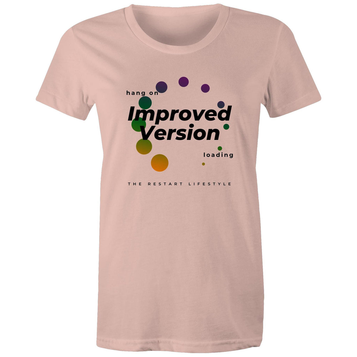 Premium Woman's T-Shirt - Improved Version Design - (Light Colors)