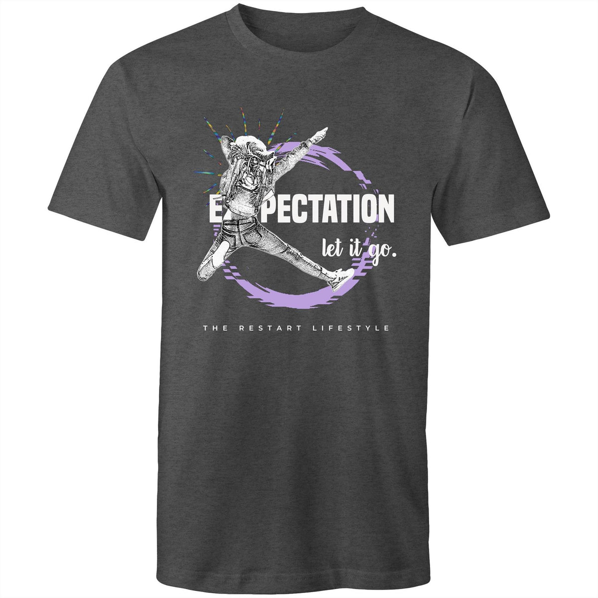 Premium Men's T-Shirt - Expectation Design - (Dark Colors)